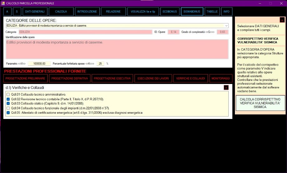 Sismabonus Procedura Automatizzata